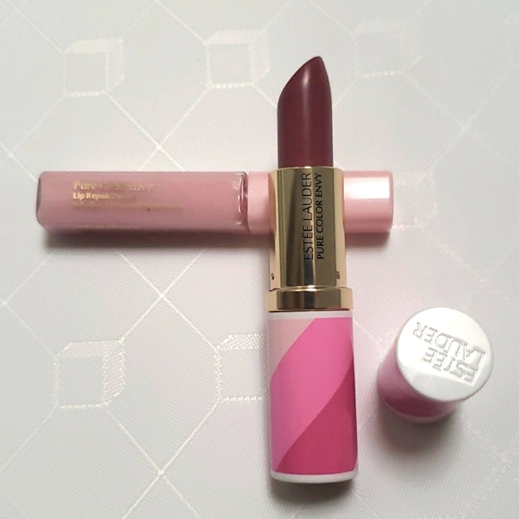 2 Estee Lauder Pure Color Envy lip Repair Potion & Lipstick Irrestistible 440 - Picture 2 of 7